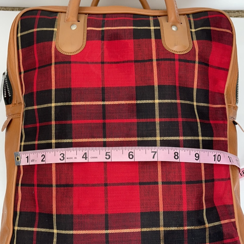 Vintage Gingham Plaid Bag - Picture 7 of 10